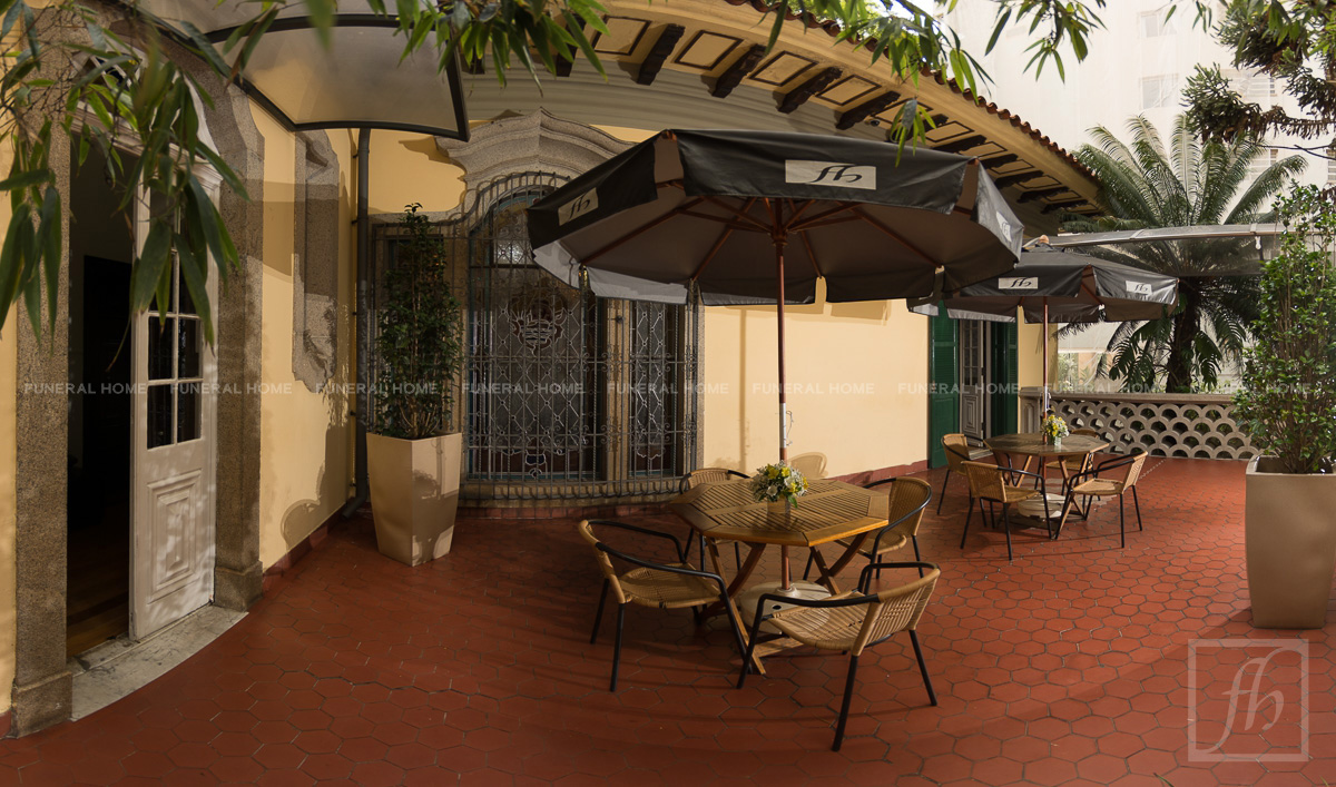 Funeral Home Sala Nova York Varanda Panoramica